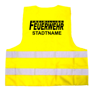 Freiwillige Feuerwehr Warnweste Gelb
