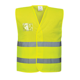 Portwest Warnweste Gelb EN ISO 20471 Class 2 in 4 größen S/M , L/XL, , 4,49  €