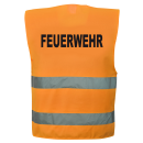 Feuerwehr Warnweste #1 Orange FEUERWEHR