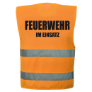 Warnweste Feuerwehr im Einsatz Orange  in 10...