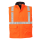 BIZFLAME Multi Leichte Regen-Warnschutz-Bodywarmer Antistatisch farbe Orange