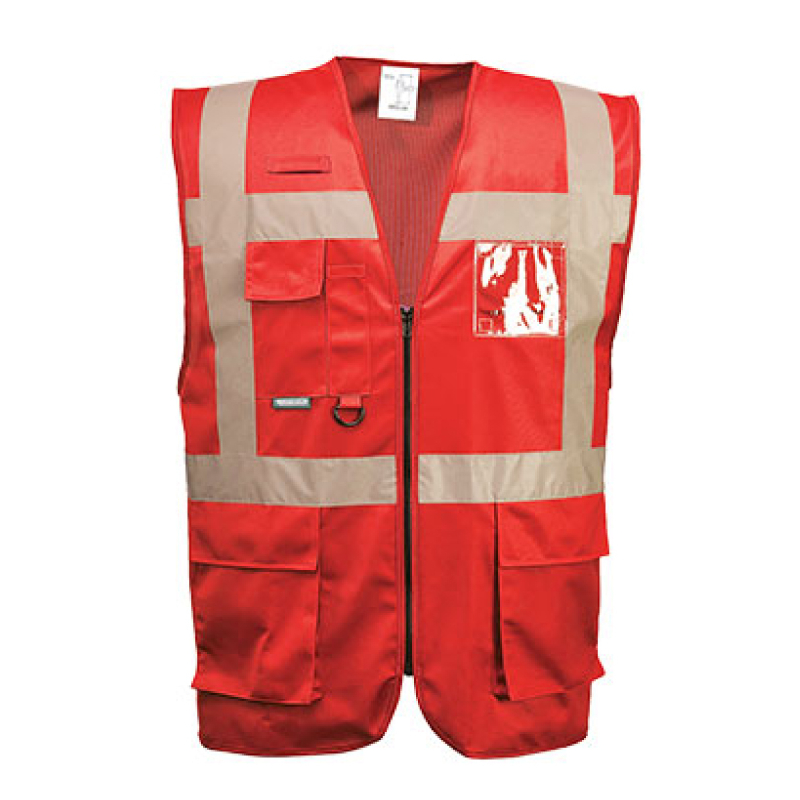 Signalweste rot unisize