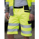 Result Safety Cargo Shorts - kurze Warnschutz Hose  gelb...