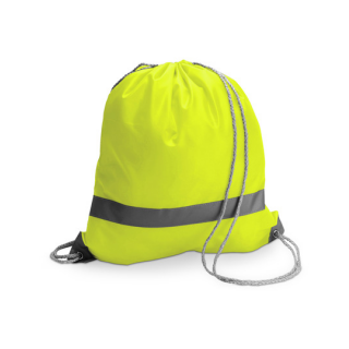 Backpack Turnbeutel Warnbeutel Reflektierend Gelb