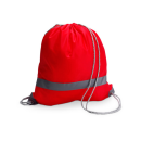 Backpack Turnbeutel Warnbeutel Reflektierend Rot