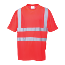 Warnschutz T-Shirt Rot