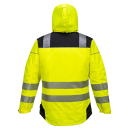 Vison Warnschutz Regenjacke gelb/schwarz