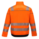 Vison Warnschutzjacke orange/schwarz