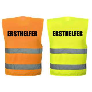 ERSTHELFER Warnweste in 4 größen