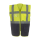 YOKO Warnweste Executive - Gelb/Navy  mit vielen Taschen und Rei&szlig;verschluss