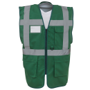 YOKO Executive Warnweste Paramedic Green mit vielen...