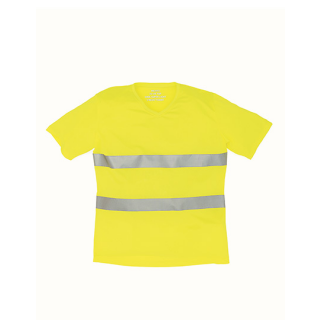 Hi Vis Top Cool Light V-Neck T-Shirt größe: S Hi-Vis Yellow