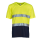 Hi Vis Top Cool Light V-Neck T-Shirt größe: M Hi-Vis Yellow / Navy