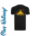 Malt Whiskey Finest Drink on Earth Basic T-Shirt Black / Gold-2XL