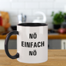 FUNNYWORDS Nö EINFACH Nö Kaffeebecher