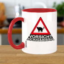 FUNNYWORDS Vorsicht Zickig und Bissig Tasse