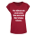 Funnywords®  hübsch und Bier trinken Women-Long T-Shirt