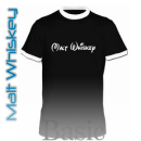 Malt Whiskey Men`s Contrast T-Shirt Basic
