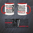 Ehrenamt Feuerwehr Tasse Kaffeebecher