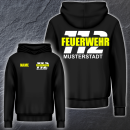 Feuerwehr Hoodie FW1500 Druck doppelseitig mehrfarbig XS-5XL