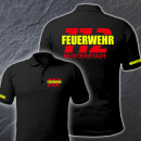Feuerwehr Poloshirt FW1500 Druck doppelseitig mehrfarbig S-5XL
