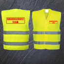 Brandschutzteam Warnweste Gelb 4 größen...