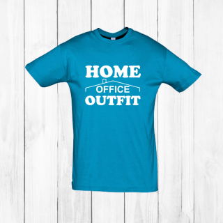 Funnywords&reg; Home Office Outfit T-Shirt S-3XL