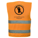 Junggesellenabschied Weste "Nie mehr nen anderen" #1609