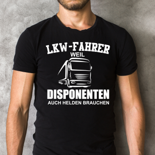 LKW-Fahrer Bundle (Wimpel, Tasse, Polo) – Momentmal Stickerei