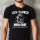 Funnywords LKW Fahrer - Mein CHEF braucht HELDEN T-Shirt XS-5XL Schwarz M