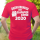 Funnywords Überlebender der Klopapier Krise 2020 - Backprint - T-Shirt XS-5XL Rot XS