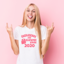 Funnywords Überlebende der Klopapier Krise 2020 Women V-Neck Shirt