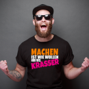 Funnywords® MACHEN IST WIE WOLLEN NUR KRASSER T-Shirt...