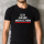 Funnywords® Rote Streifen Design ICH HASSE MENSCHEN T-Shirt  S-3XL