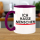 FUNNYWORDS® Rote Streifen Serie ICH HASSE MENSCHEN Kaffeebecher