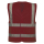 Signalweste 2+2 Maroon größe 2XL
