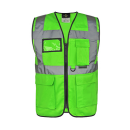 Korntex® Executive Weste Neon-Grün in 8...