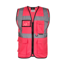 Korntex® Executive Weste Neon-Pink in 8 Größen