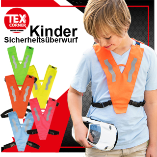 Kinder Sicherheitsüberwurf Safety Collar with Safety Clasp for Kids