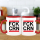 FUNNYWORDS® FCK Corona FUN Tasse Kaffeebecher