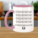FUNNYWORDS® ich rege mich nicht auf Spruch - Fun -...