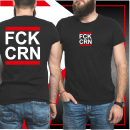Funnywords® Corona Fun FCK CRN T-Shirt - Fuc......