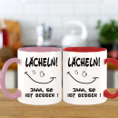 FUNNYWORDS® Lächeln - Ja, so ist besser Keep...
