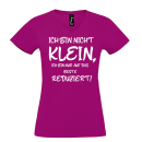 Funnywords Ich bin nicht klein, ...  Women V-Neck Shirt