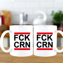 FUNNYWORDS&reg; FCK Fuc.. Tasse mit Wunschtext FUN Tasse Kaffeebecher