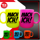 FUNNYWORDS® MACH ICH - NUR NICHT JETZT  -  Fun - NEON...