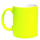 Neon Kaffeetasse Neongelb