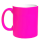 Neon Kaffeetasse Neonpink