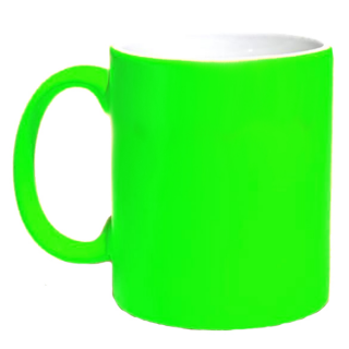 Neon Kaffeetasse Neongrün