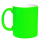 Neon Kaffeetasse Neongrün